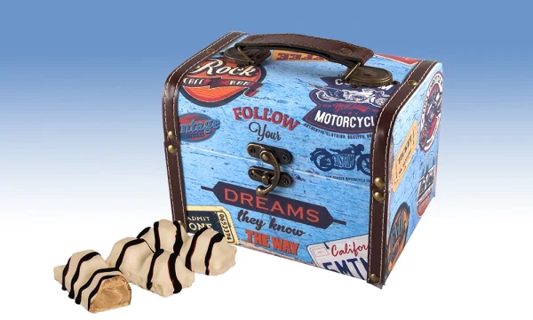 baúl pequeño con Damachoc white