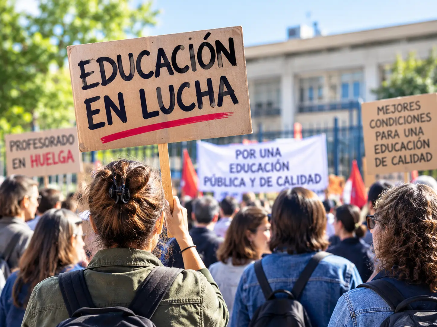 Viaje deManifestación por la educación públicafin de curso sin profesores: cómo organizarlo y financiarlo desde las familias o el AMPA